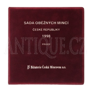 Sada mincí ČR 1998 PROOF - Semiš