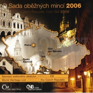 Sada mincí ČR 2006 BJ UNESCO