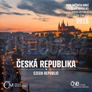      Sada mincí ČR 2016 BJ Česká Republika