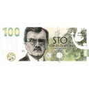 Commemorative Banknote 100 Karel Engliš 2022