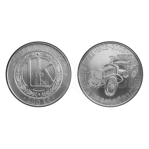 Foto - 200 Kč 2005 První automobil v Ml.Boleslavi PROOF