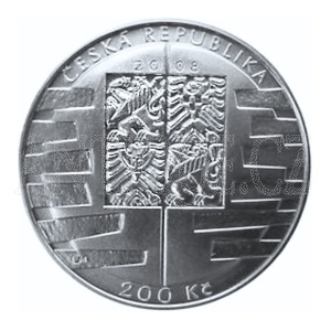 Foto - 200 Kč 2008 Schengen PROOF
