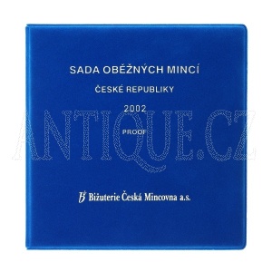Foto - Sada mincí ČR 2002 PROOF - Semiš