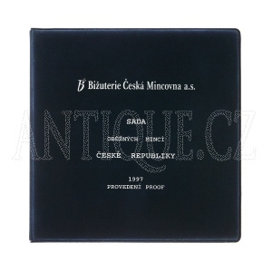 Foto - Sada mincí ČR 1997 PROOF - Semiš