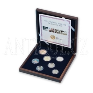  Sada mincí ČR 2013 PROOF - Dřevo
