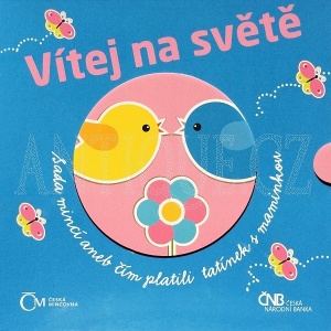  Sada mincí ČR 2014 BJ Narození dítěte