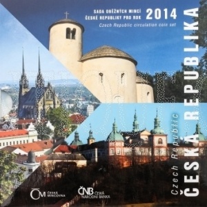  Sada mincí ČR 2014 BJ Česká Republika