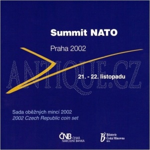 Foto - Sada mincí ČR 2002 BJ Summit NATO