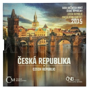  Sada mincí ČR 2015 BJ Česká Republika