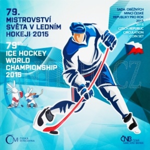 Sada mincí ČR 2015 BJ MS Hokej