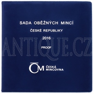  Sada mincí ČR 2016 PROOF Semiš