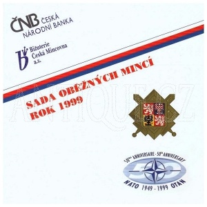 Foto - Sada mincí ČR 1999 BJ NATO