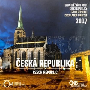 Sada mincí ČR 2017 BJ Česká Republika