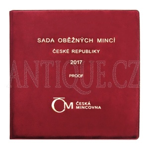  Sada mincí ČR 2017 PROOF Semiš