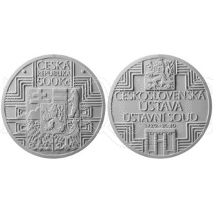 Foto - 500 Kč 2020 - Československá ústava a Ústavní soud PROOF