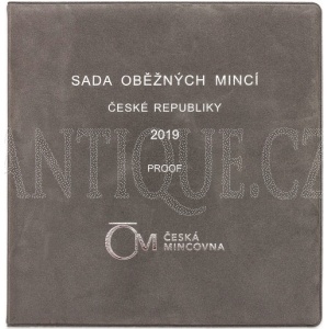 Foto - Sada mincí ČR 2019 PROOF Semiš