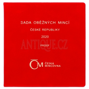 Foto - Sada mincí ČR 2020 PROOF Semiš 
