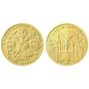 5000 Kč 2021 PROOF - Město Jihlava