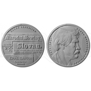 Foto - 200 Kč 2021 - Karel Havlíček Borovský PROOF