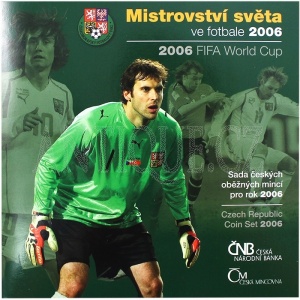 Foto - Sada mincí ČR 2006 BJ MS ve fotbale