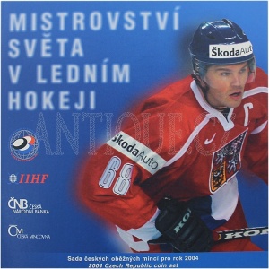 Foto - Sada mincí ČR - MS v ledním hokeji 2004