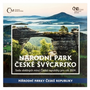 Foto - Sada oběžných mincí 2023 Národní parky - České Švýcarsko