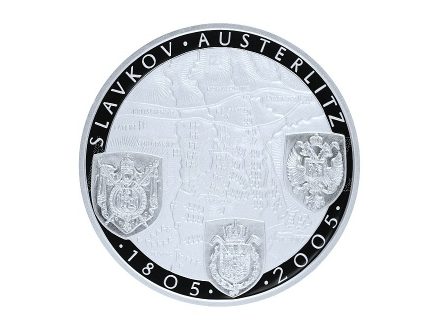 Foto - 200 Kč 2005 Bitva u Slavkova BK