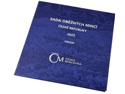 Foto - Sada mincí ČR 2023 PROOF Semiš